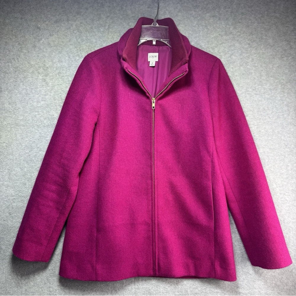 J. Crew Fuchsia Women's Puffer Jacket